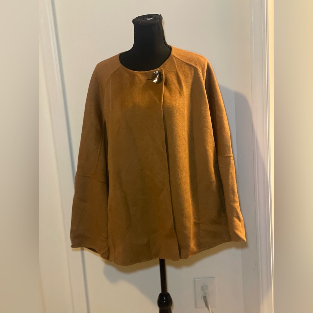 ZARA  Cape Jacket  Poncho Size Large